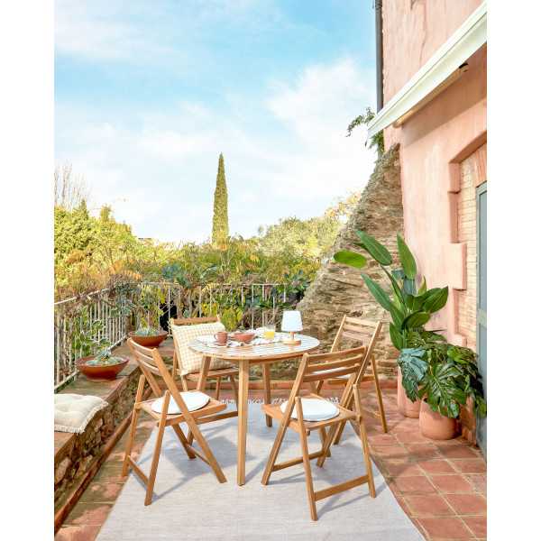 TABLE RONDE DE JARDIN VILMA ACACIA...