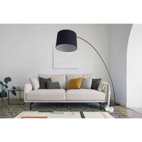 JUHE FLOOR LAMP GOLDEN METAL AND...
