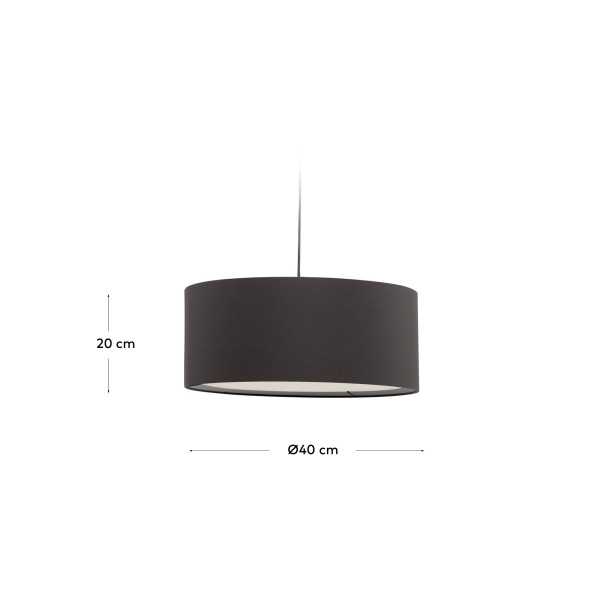 SANTANA SUSPENSION LAMPSHADE Ø 40 CM...