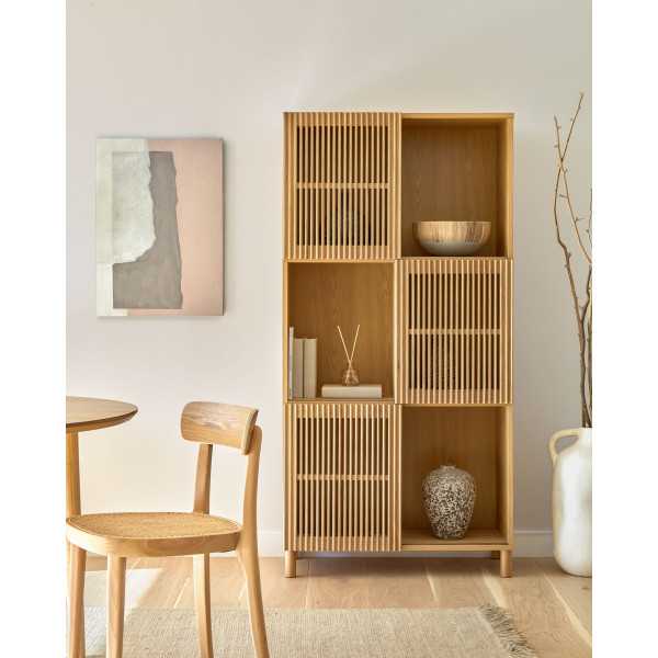 BEYLA SHELF IN SOLID OAK AND OAK PLYWOOD