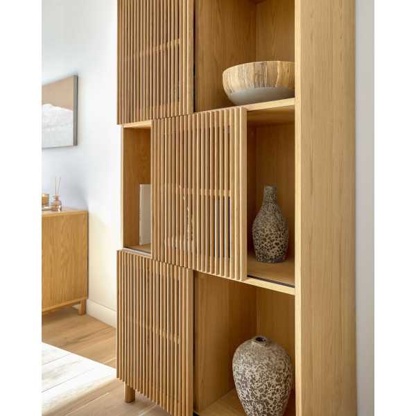 BEYLA SHELF IN SOLID OAK AND OAK PLYWOOD