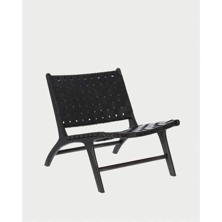 CALIXTA BLACK ARMCHAIR
