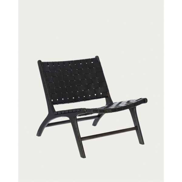 CALIXTA BLACK ARMCHAIR
