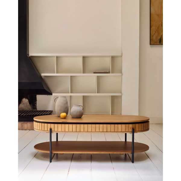 LICIA SOLID MANGO WOOD COFFEE TABLE