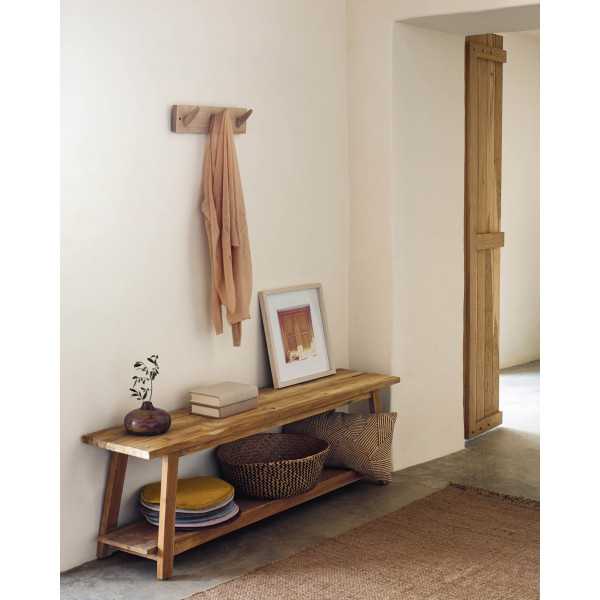 BANC SAFARA BOIS MASSIF DE TEK...