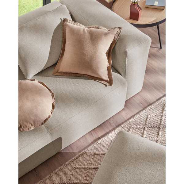 BLOK 3-SEATER SOFA 240 CM BEIGE