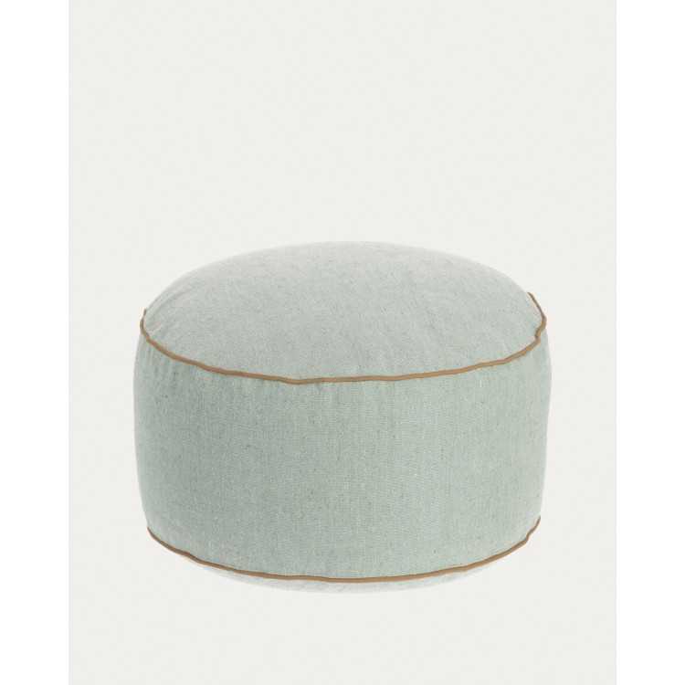 DALILA POUF Ø 60CM EM PET VERDE