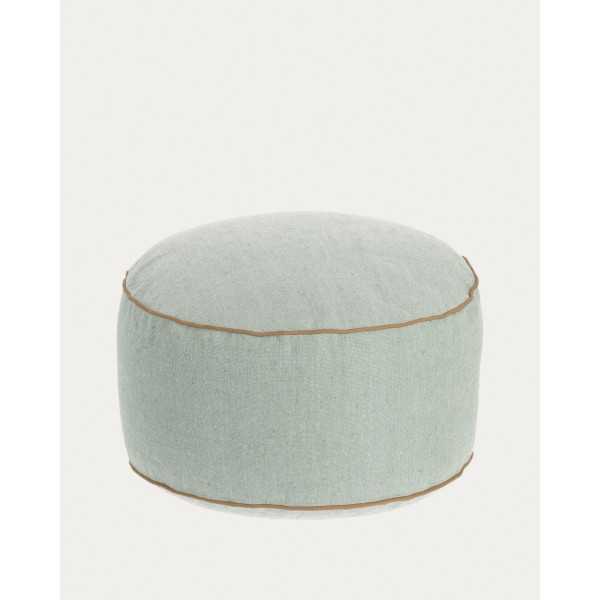 DALILA POUF Ø 60CM EM PET VERDE