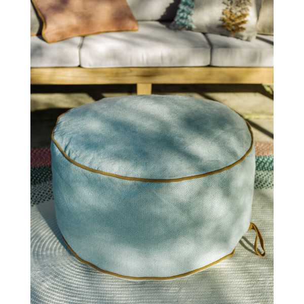 DALILA POUF Ø 60CM EM PET VERDE
