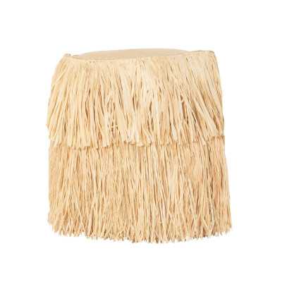 POUF ROND EXTERIEUR EFFET...