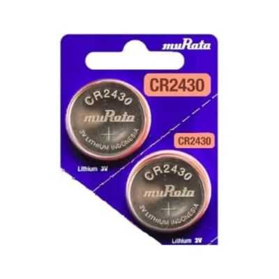 PILE BOUTON CR2430 LITHIUM 3V 2