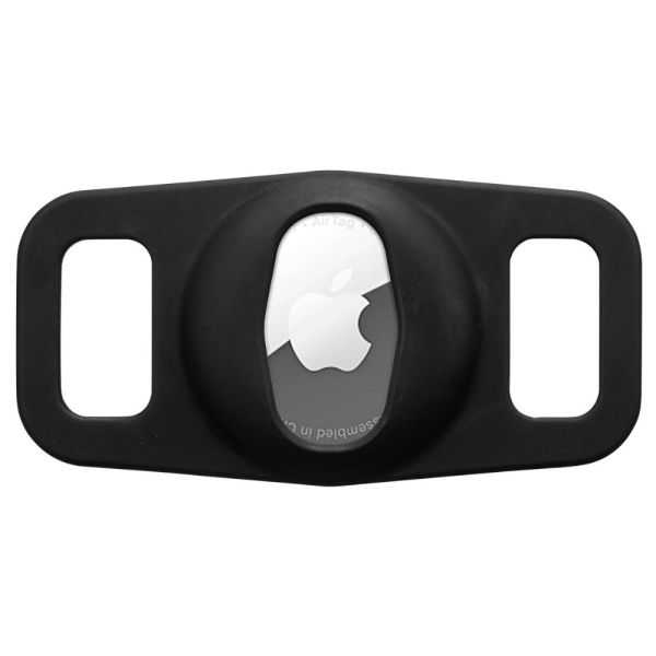 SUPPORT AIRTAG POUR COLIER DE CHIEN BLEU ET NOIR