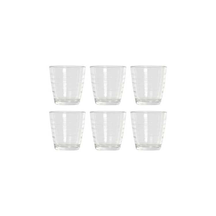 ENSEMBLE DE 6 VERRES 8,3X8,3X8,5 250 ML TRANSPARENT
