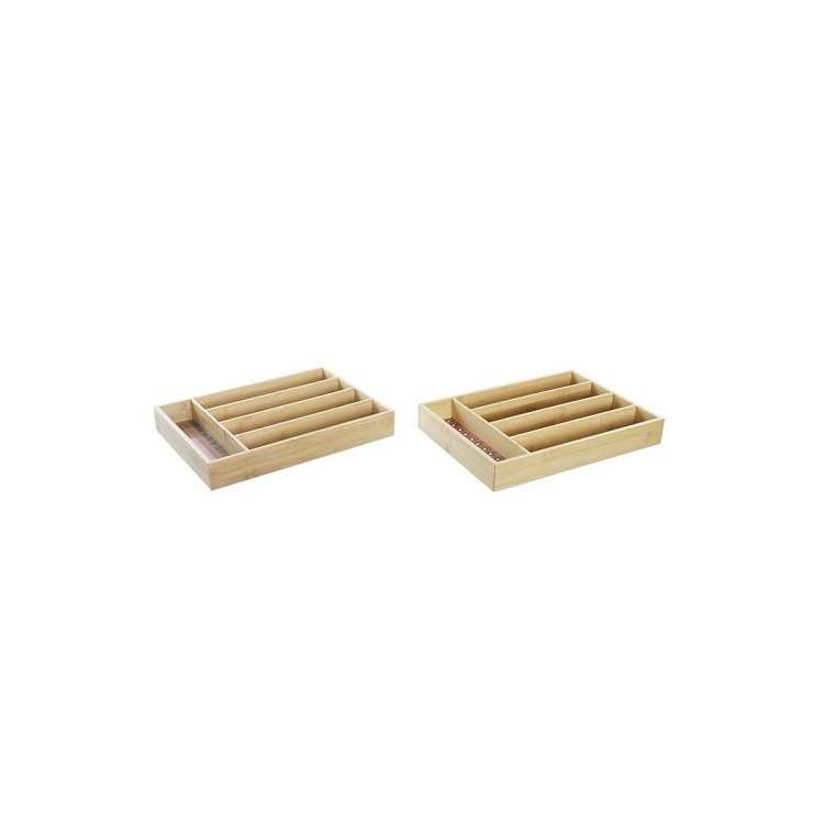 CUTLERY RACK 25.5X35.5X5 CM BAMBOO