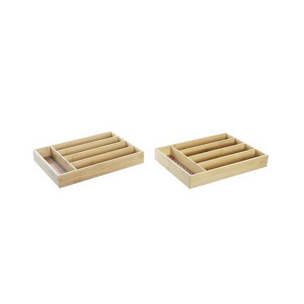 CUTLERY RACK 25.5X35.5X5 CM BAMBOO