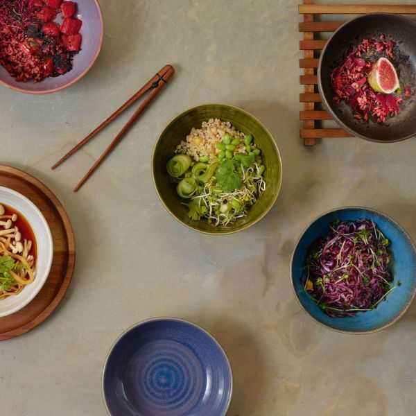 POKE BOWL Ø18CM 0,8L GRES COUVE-FLOR