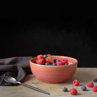 POKE BOWL Ø18CM 0,8L GRES DRAGONFRUIT 2