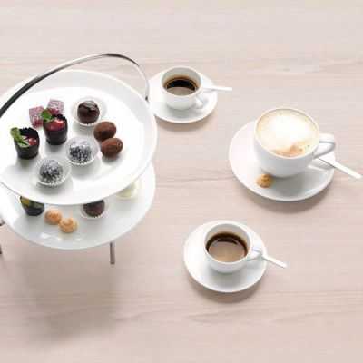 CUP AND SAUCER 60 ML WHITE 2