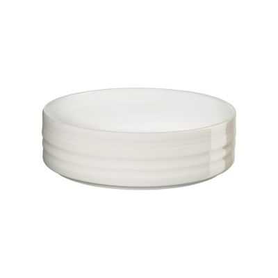 ASSIETTE A PATES RE:GLAZE 19 CM BLANC PETILLANT