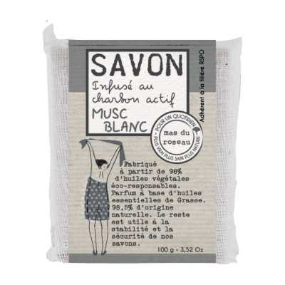 SAVON MUSC BLANC 100GR