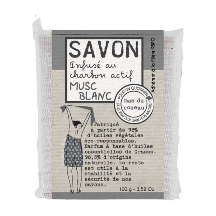SABONETE DE ALMÍSCAR BRANCO 100GR