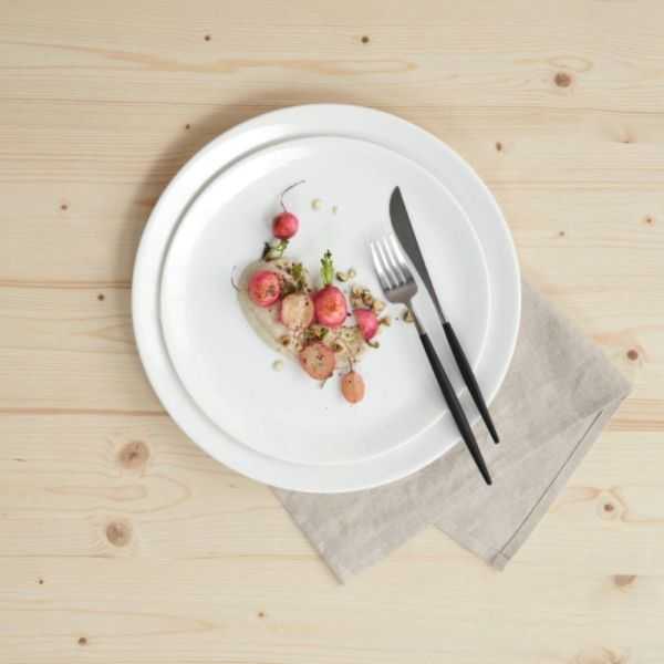 DESSERT PLATE 21 CM WHITE