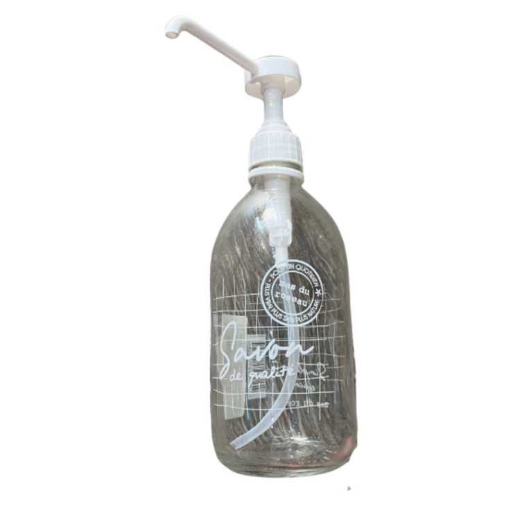 GARRAFA VIDRO FOSCO 500ML