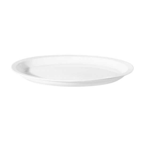 OVAL DISH 59.5 X 20.5 CM WHITE
