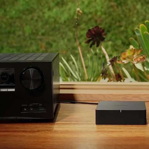 LECTEUR AUDIO RESEAU MULTIROOM PORT EU NOIR