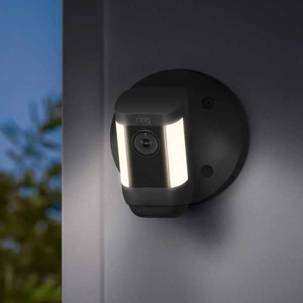 CAMERA SPOTLIGHT PRO AVEC BATTERIE NOIR