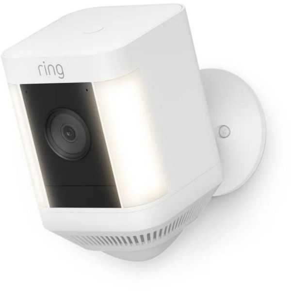 CAMERA SPOTLIGHT PRO AVEC BATTERIE BLANC
