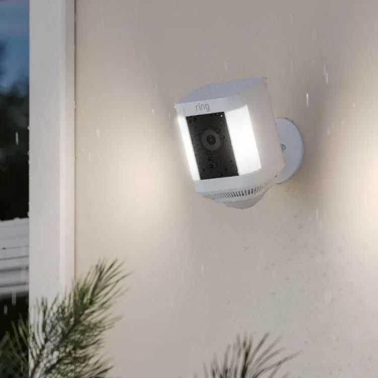 CAMERA SPOTLIGHT PRO AVEC BATTERIE BLANC