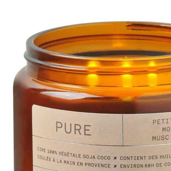 PETIT GRAIN MOUSSE PURE MUSK WAX CANDLE 400G