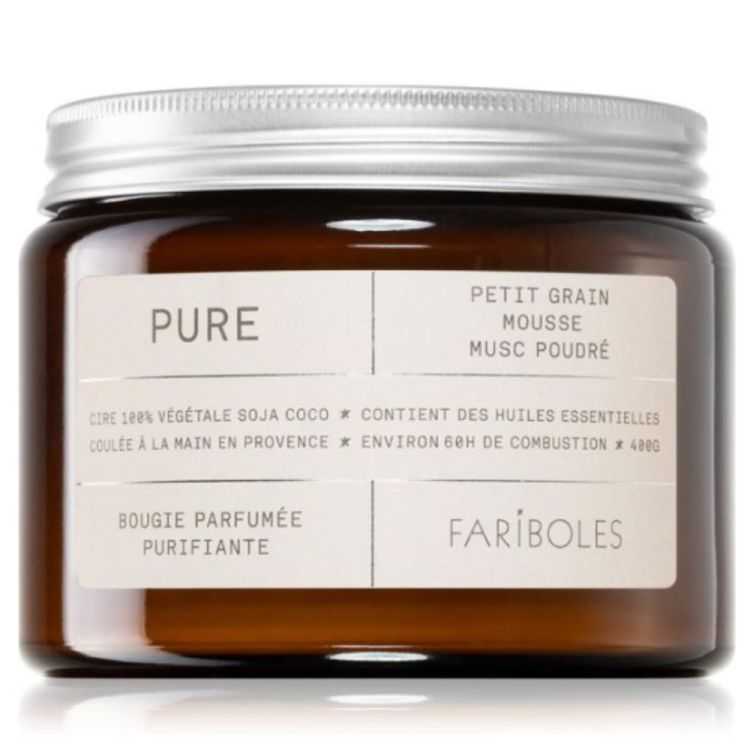 PETIT GRAIN MOUSSE VELA DE CERA DE MÍSCARA PURO 400G