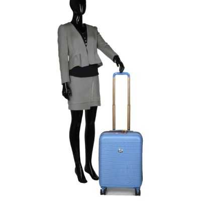 VALISE CABINE TROLLEY FREESTYLE SLIM 55 CM 4R BLEU CIEL 2