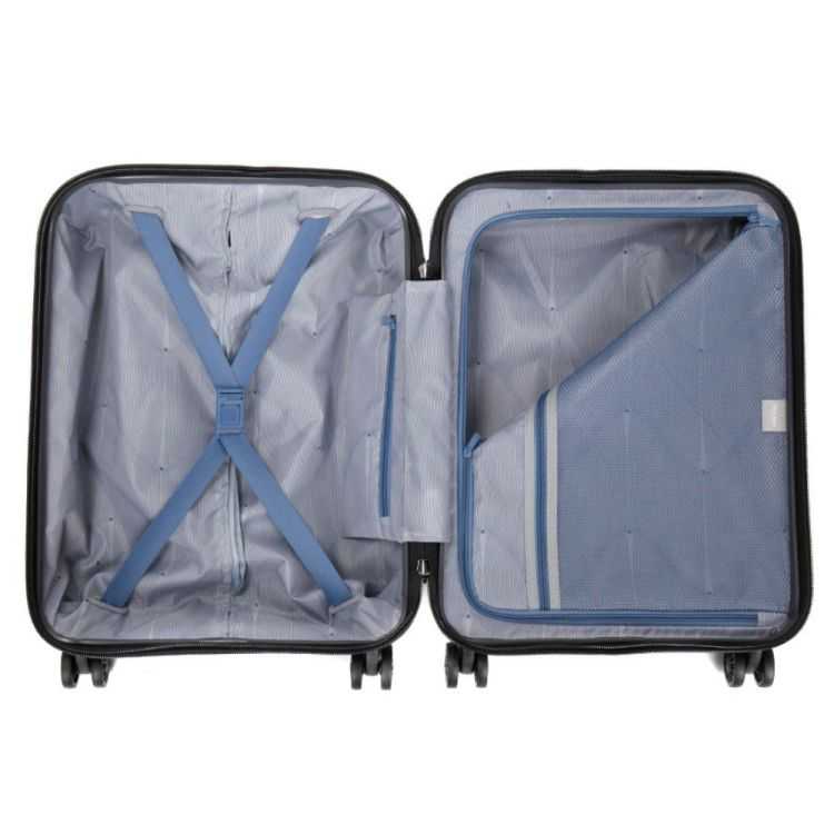 VALISE DELSEY FREESTYLE SLIM 55 CM GRAPHITE