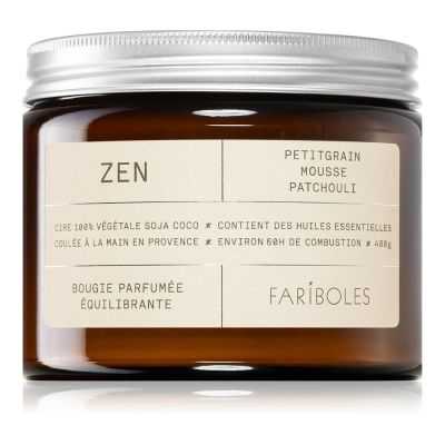 BOUGIE PETIT-GRAIN MOUSSE PATCHOULI ZEN 400GR