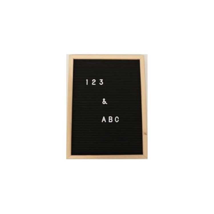 PROVERB LETTER BOARD LETTER GM BLACK