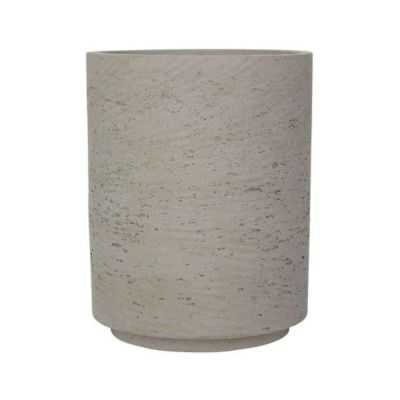 POT DE FLEUR SUZI L BEIGE-GRIS