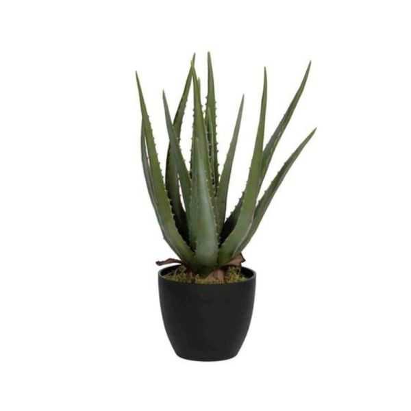 ALOE ARTIFICIEL POT M VERT
