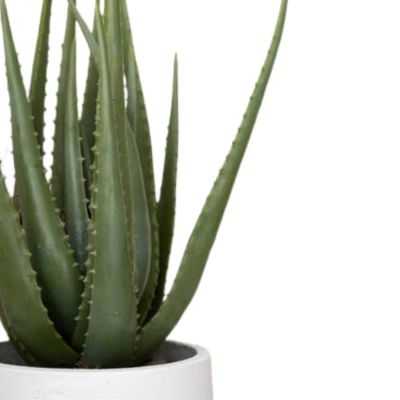 ALOE ARTIFICIEL POT S VERT