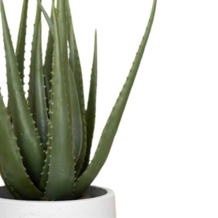 ALOE ARTIFICIEL POT S VERT