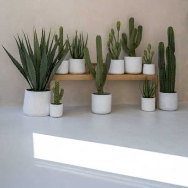ALOE ARTIFICIEL POT S VERT