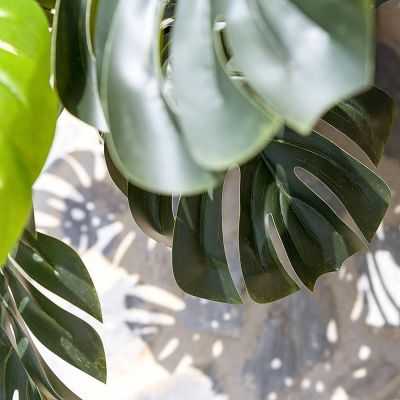 MONSTERA ARTIFICIEL EN POT L VERT 2
