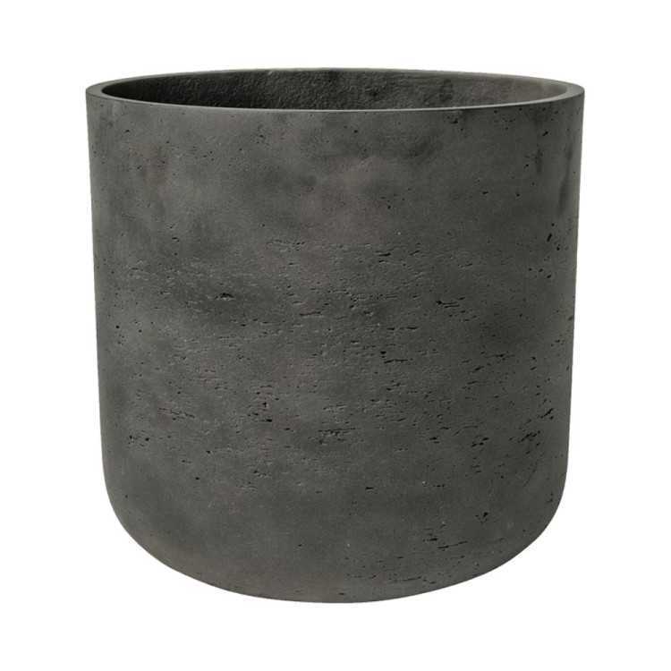 FLOWER POT CHARLIE L LAVA BLACK