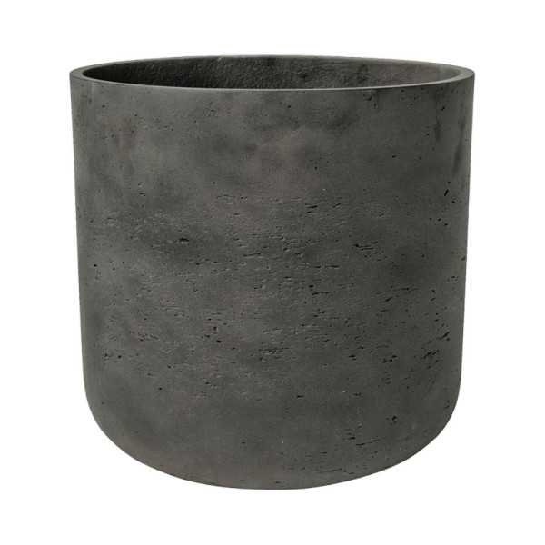 FLOWER POT CHARLIE L LAVA BLACK