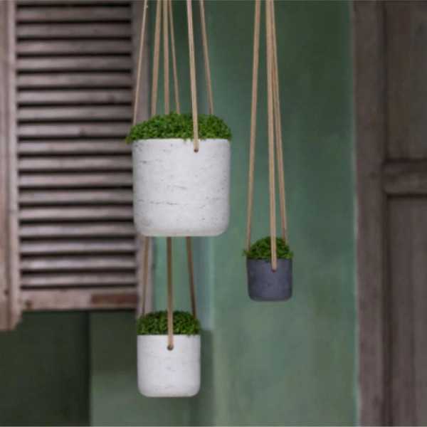 FLOWER PATT HANGING XL