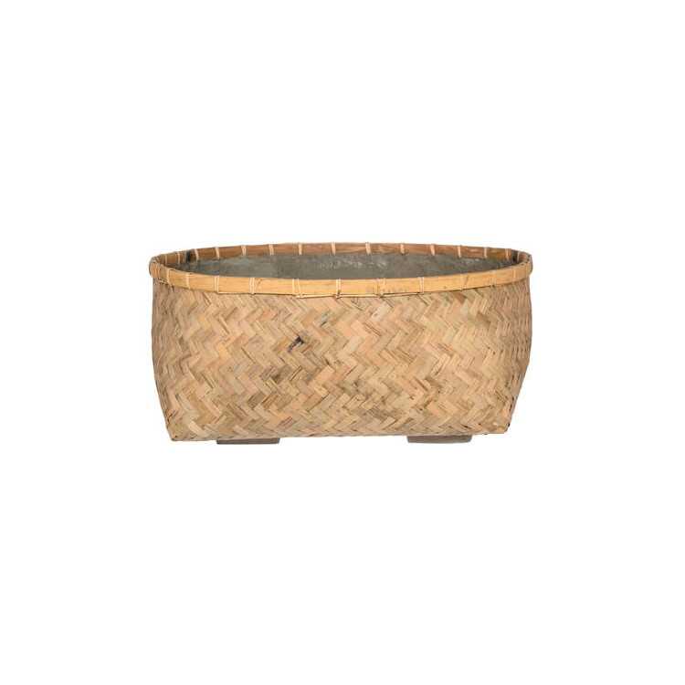 VASO DE FLORES DE BAMBU NALA LOW XL