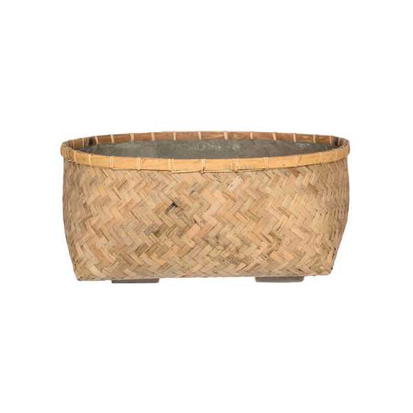 NALA LOW XL BAMBOO FLOWER POT