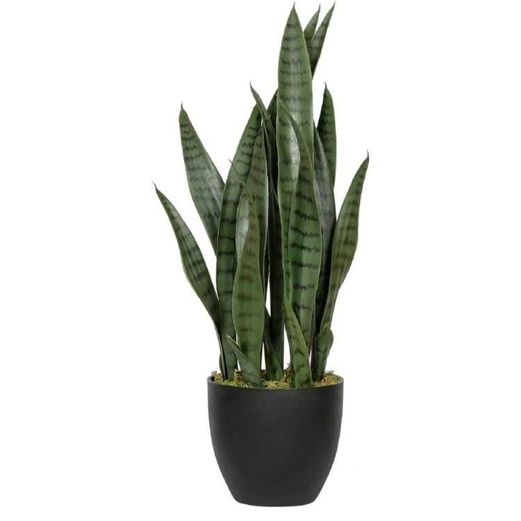 SANSEVIERIA ARTIFICIEL EN POT S VERT